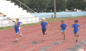 Stella vann sitt lopp med ett leende på läpparna
