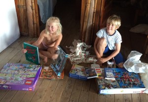 Jultomten kom till Tofo