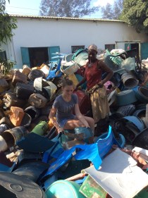 Sedan hacka... Maj fick testa macheten