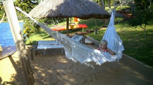 ...och i hängmattan