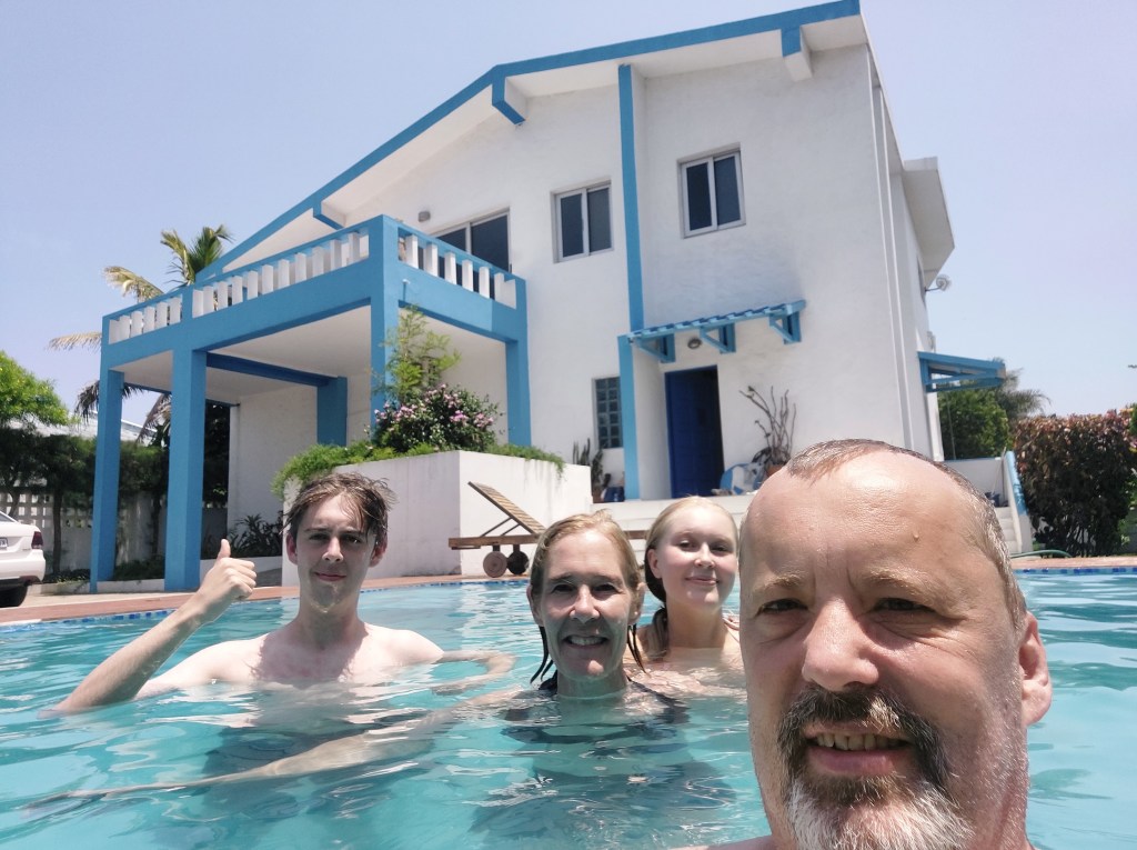 Casa Maya, vår bostad i Ponta d'Ouro